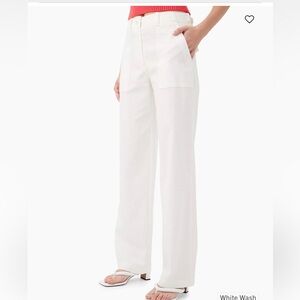 Trina Turk Linen Cargo pants